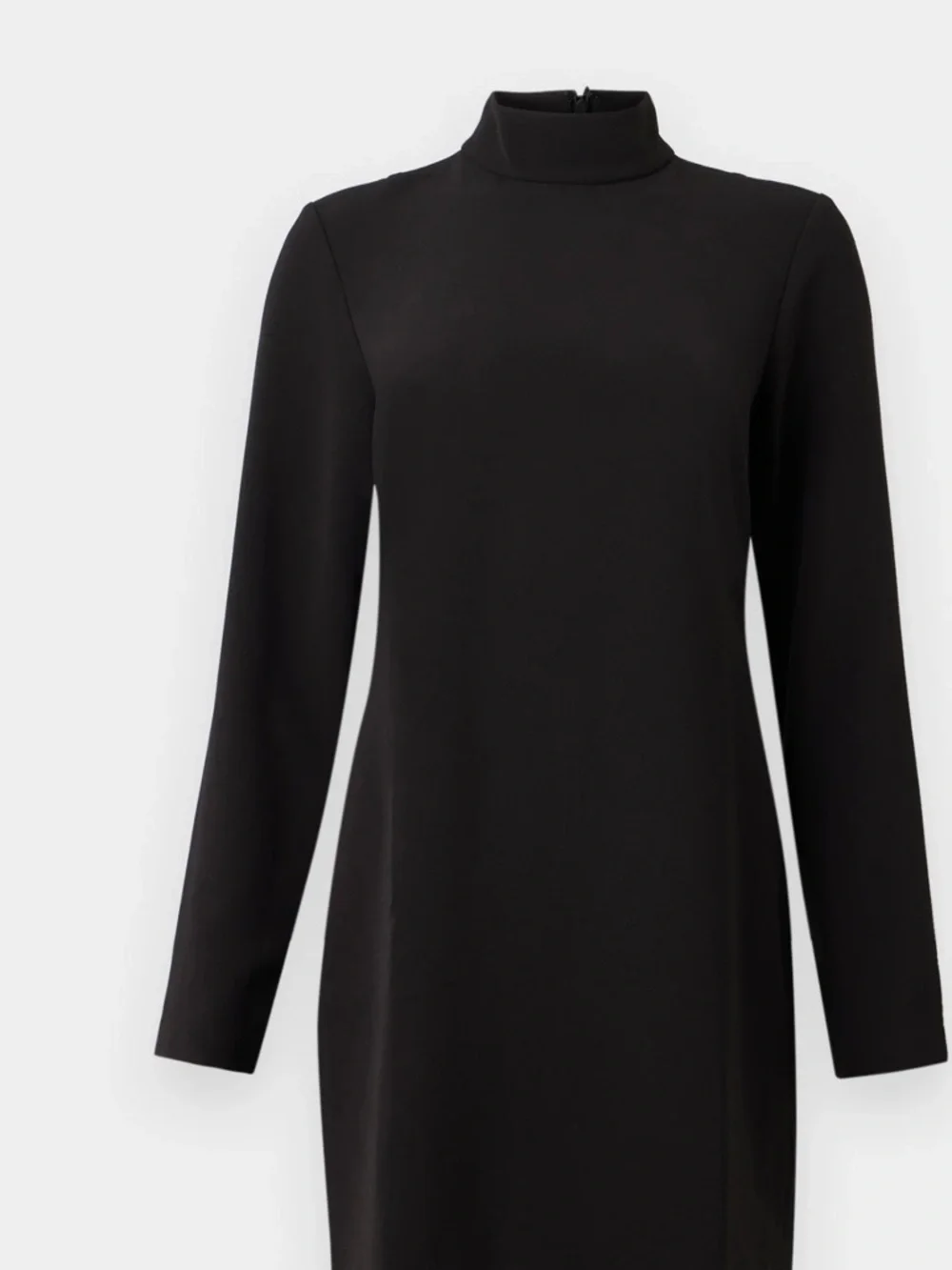 Calvin Klein Black Long Sleeve Turtle Neck Mini Dress Size 8